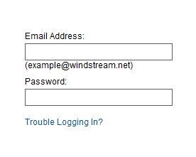 windstream email login step 1