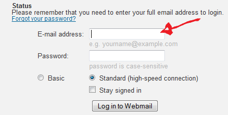 buckeye express login step 1