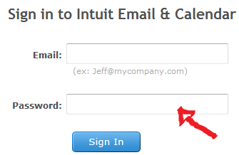intuit email sign in step 3