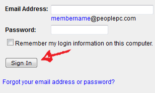 peoplepc login step 3