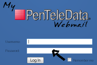 penteledata webmail sign in step 2
