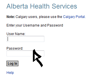 alberta health services email sign in step 2
