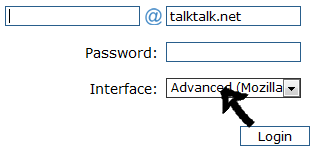 talktalknet email login step 3