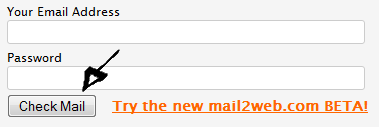 mail2web email login step 3