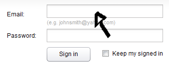incredimail email login step 1