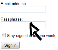 hushmail login step 2