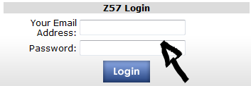 z57 ezmail login step 2