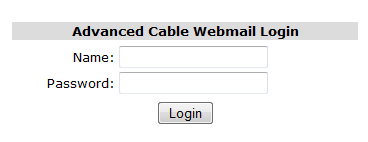 advanced cable email login