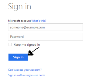 sign into outlook email